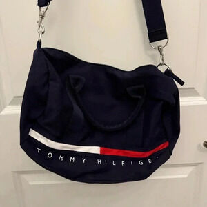 NWT Tommy Hilfiger Navy Blue Duffle Bag
